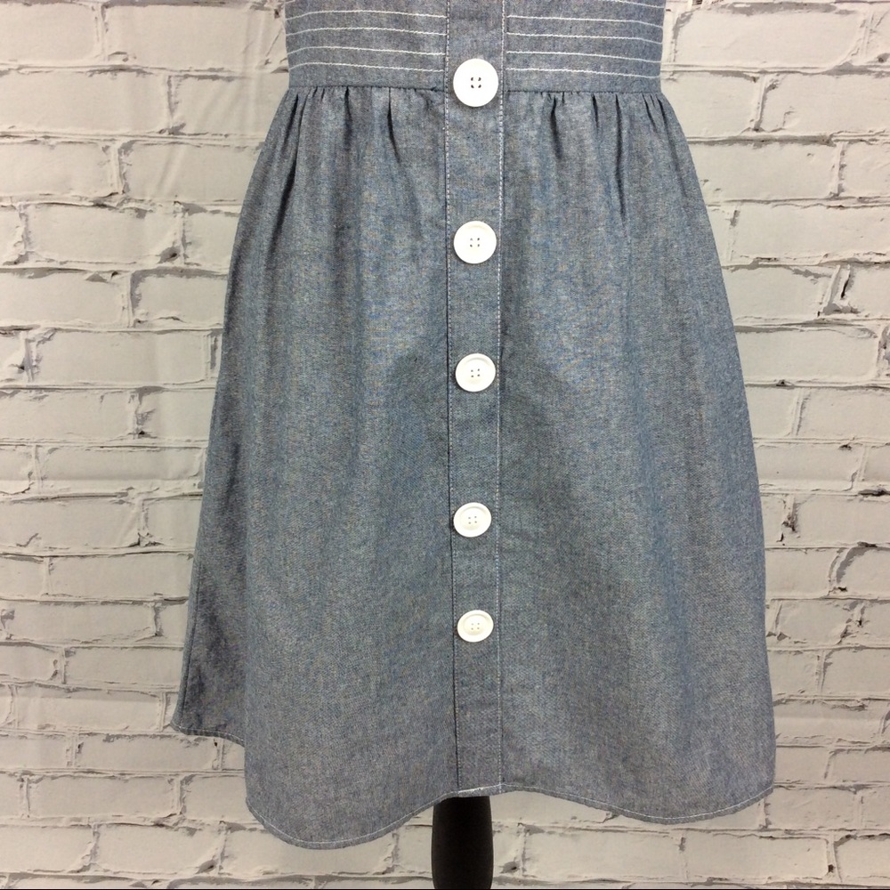 Ruby Rox Chambray Dress, Size 9 - Picture 3 of 11